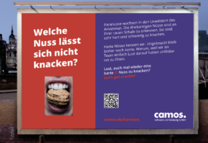 Werbeplakat camos